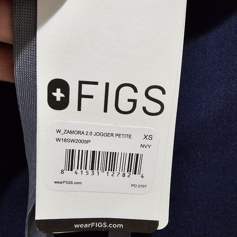 Figs Navy Zamora Jogger Scrub Pants NWT - Picture 9 of 10